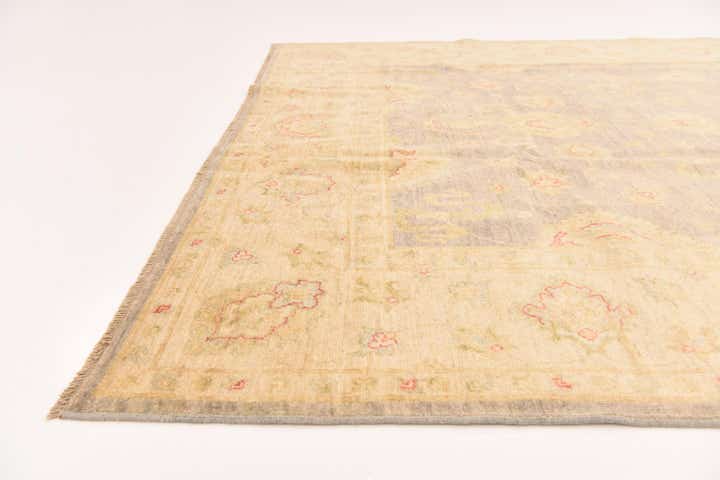 6' 9 x 10' Hand Knotted Peshawar Ziegler Rug