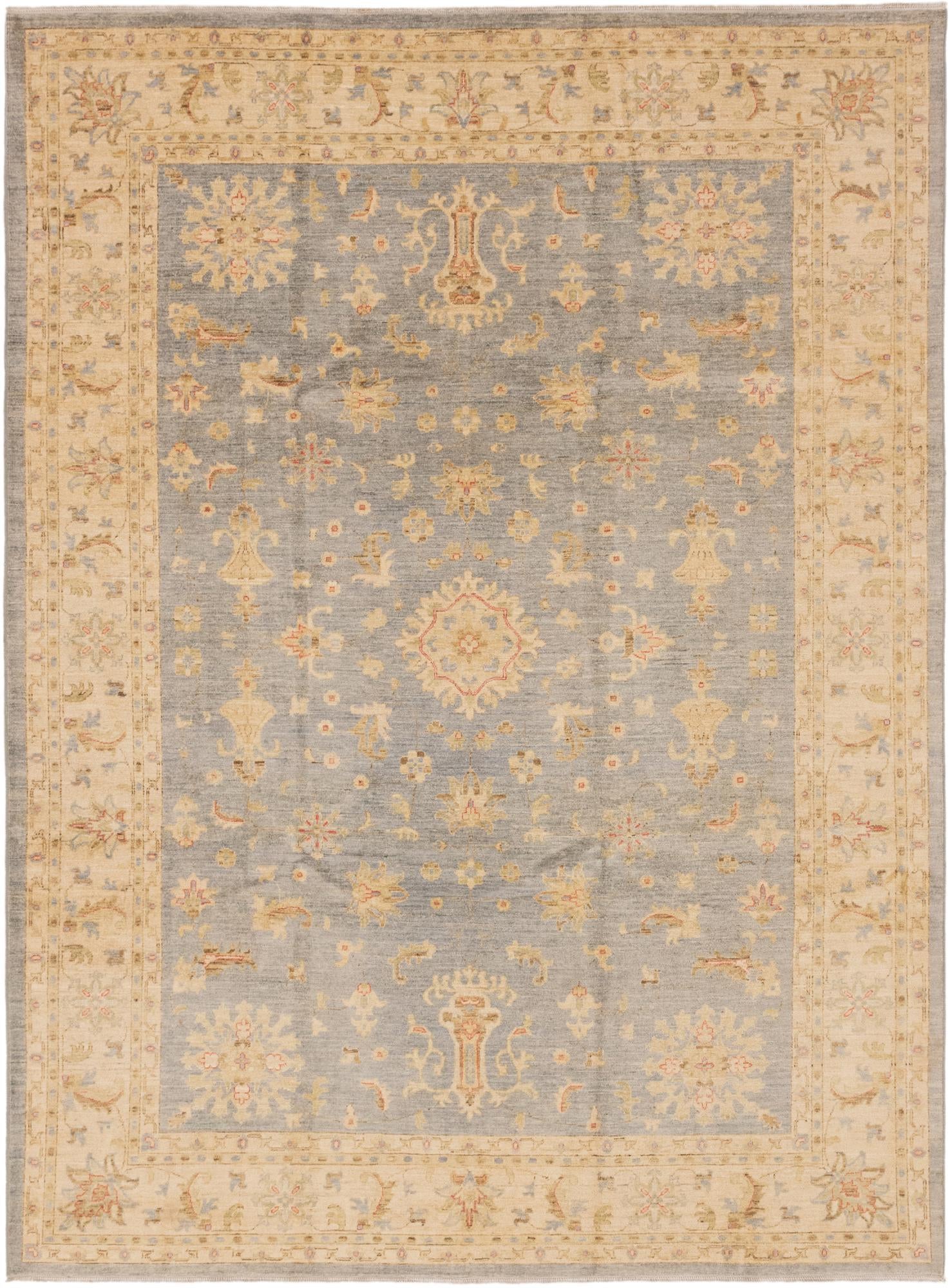 8' 4 x 11' 4 Hand Knotted Peshawar Ziegler Rug