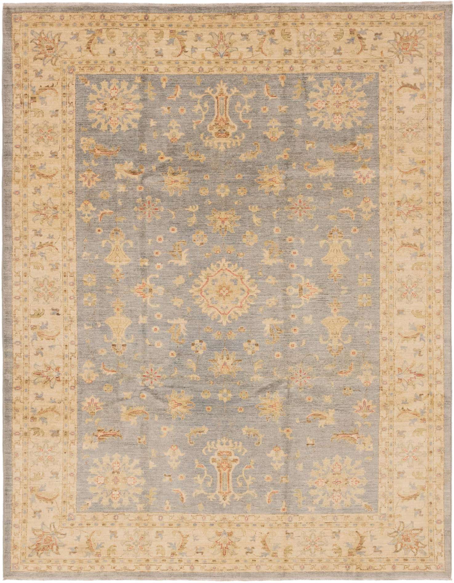 8' 4 x 11' 4 Hand Knotted Peshawar Ziegler Rug