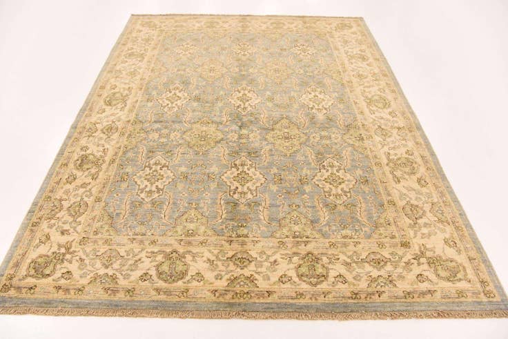 Detail image of 5' x 6' 6 Peshawar Ziegler Rug