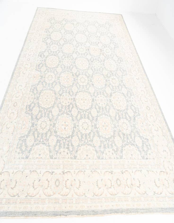 Detail image of 13' 1 x 17' 2  Hand Knotted Peshawar Ziegler Oriental Rug