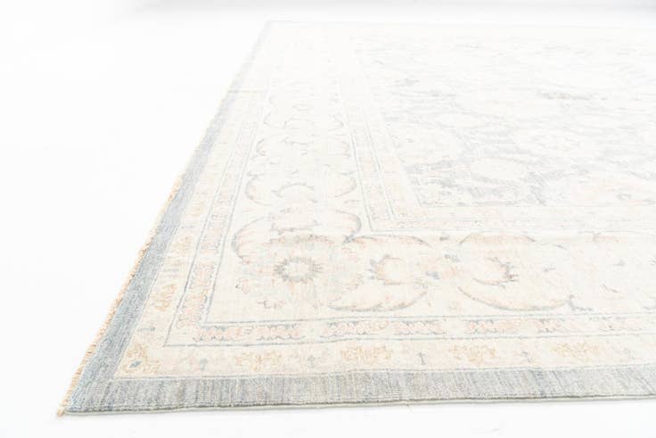 Detail image of 13' 1 x 17' 2 Hand Knotted Peshawar Ziegler Oriental Rug