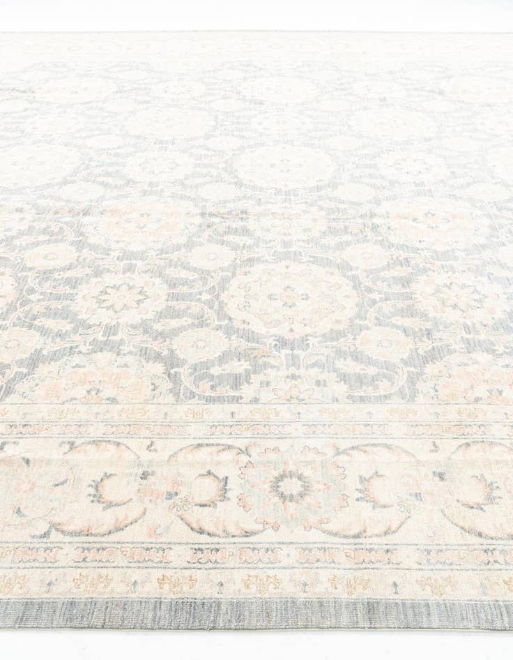Detail image of 13' 1 x 17' 2 Hand Knotted Peshawar Ziegler Oriental Rug