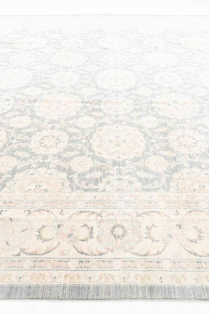 13' 1 x 17' 2 Hand Knotted Peshawar Ziegler Oriental Rug