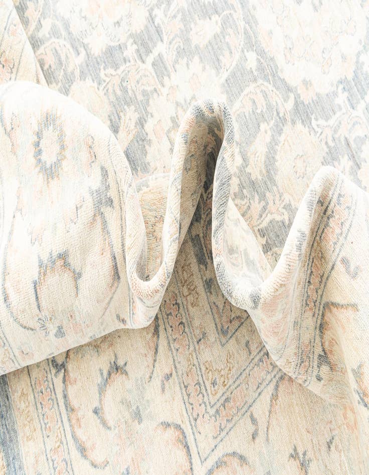 Detail image of 13' 1 x 17' 2  Hand Knotted Peshawar Ziegler Oriental Rug