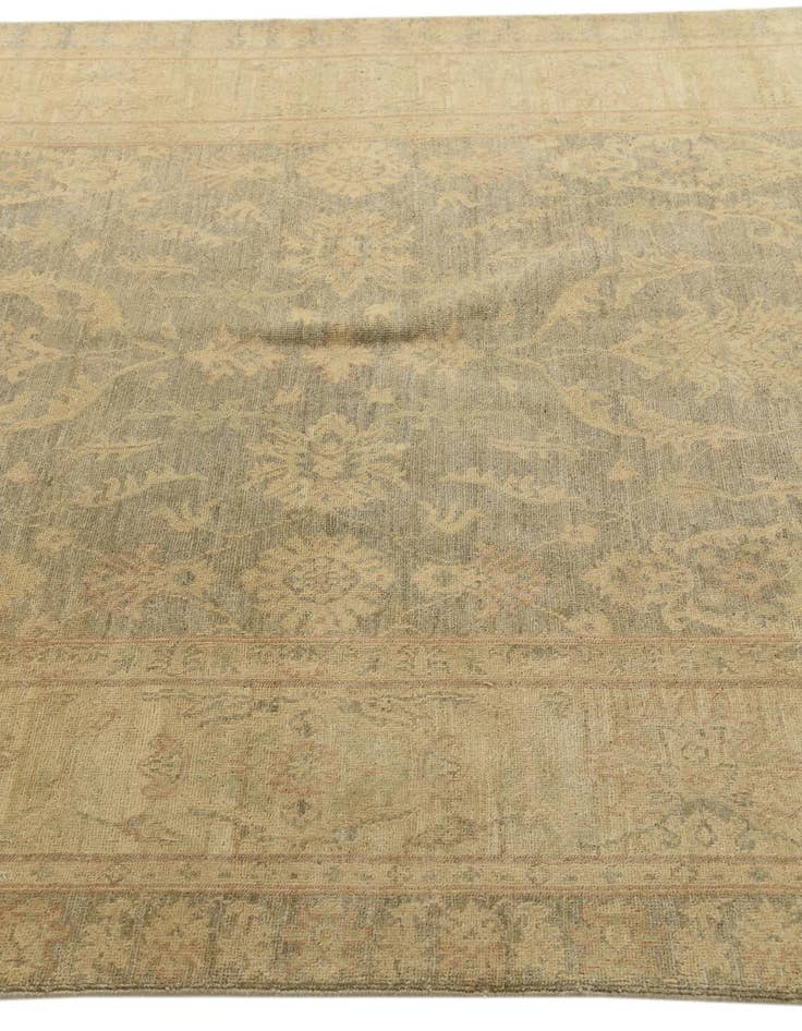Detail image of 6' x 9' 4  Hand Knotted Peshawar Ziegler Rug