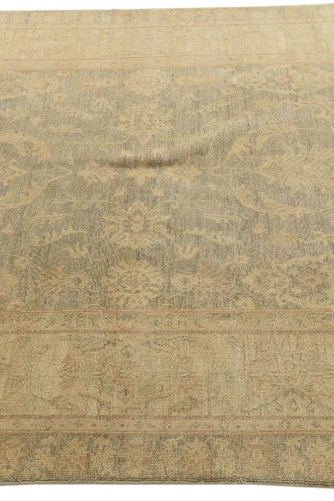 6' x 9' 4 Hand Knotted Peshawar Ziegler Rug