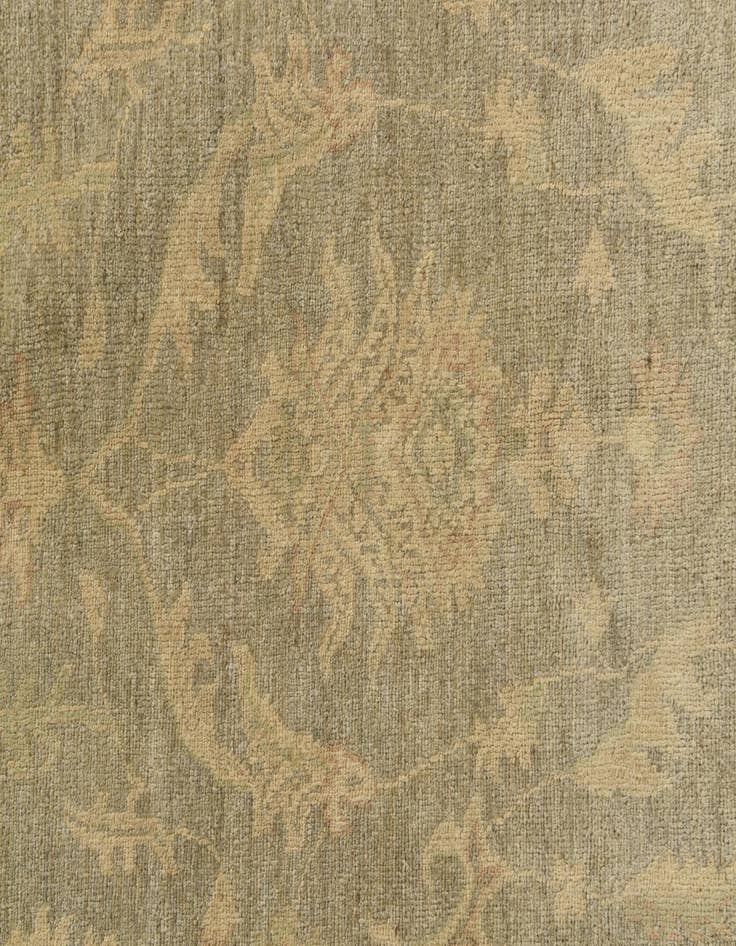Detail image of 6' x 9' 4  Hand Knotted Peshawar Ziegler Rug