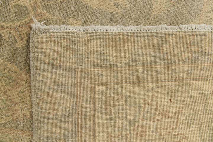 6' x 9' 4 Hand Knotted Peshawar Ziegler Rug