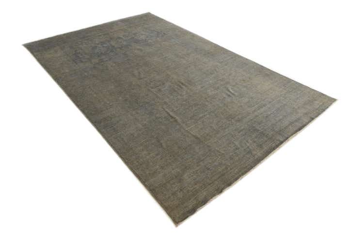 5' 10 x 9' 2 Hand Knotted Peshawar Ziegler Rug