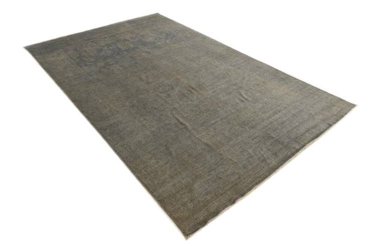 Detail image of 5' 10 x 9' 2 Hand Knotted Peshawar Ziegler Rug