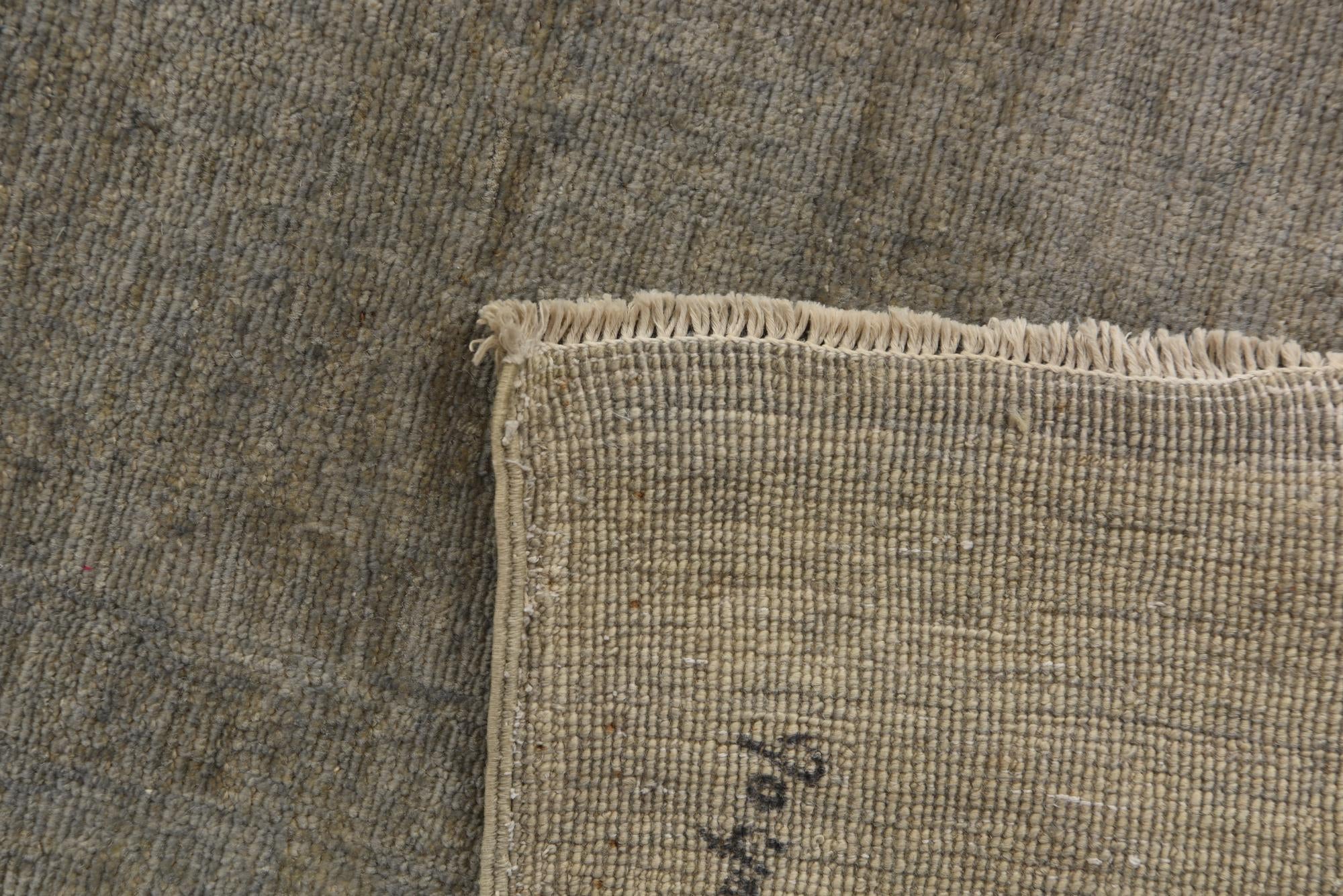 5' 10 x 9' 2 Hand Knotted Peshawar Ziegler Rug