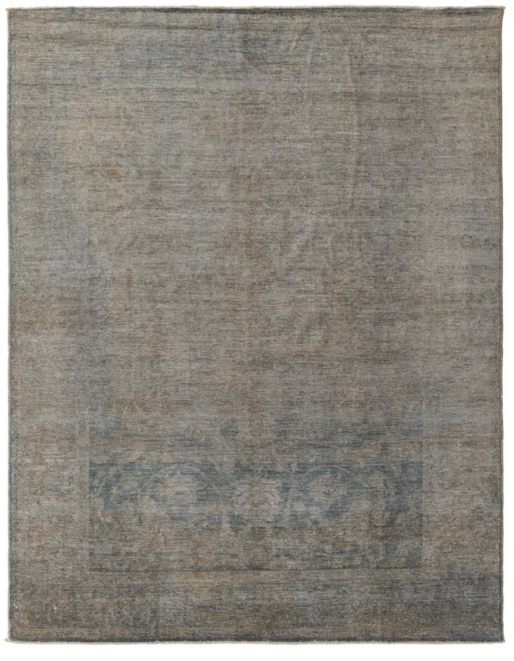 Detail image of 5' 10 x 9' 2 Hand Knotted Peshawar Ziegler Rug