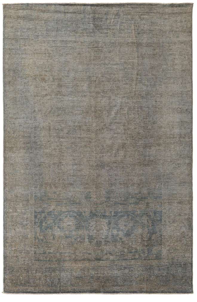 5' 10 x 9' 2 Hand Knotted Peshawar Ziegler Rug