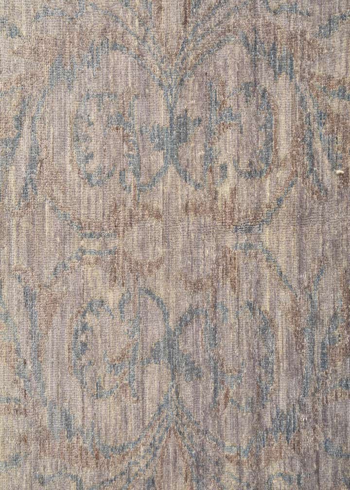 4' 2 x 7' 7 Hand Knotted Peshawar Ziegler Rug