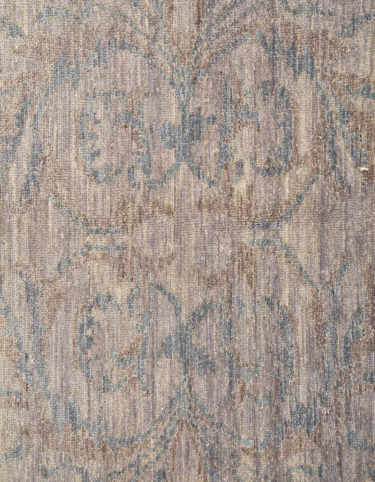 Detail image of 4' 2 x 7' 7 Hand Knotted Peshawar Ziegler Rug