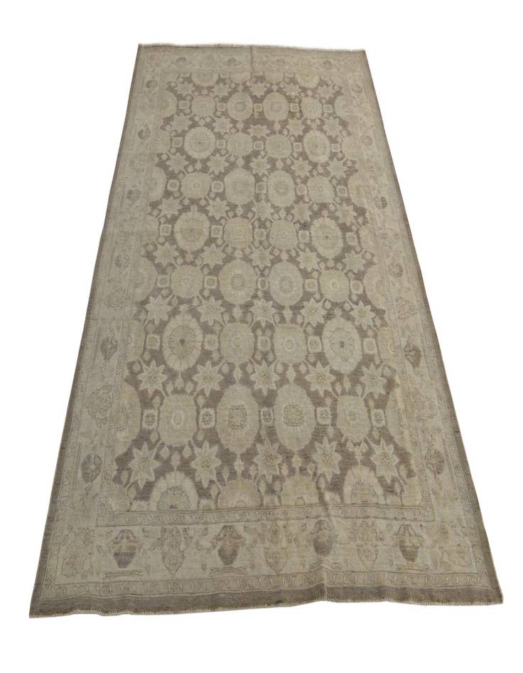 Detail image of 5' 1 x 7' 2  Hand Knotted Peshawar Ziegler Rug