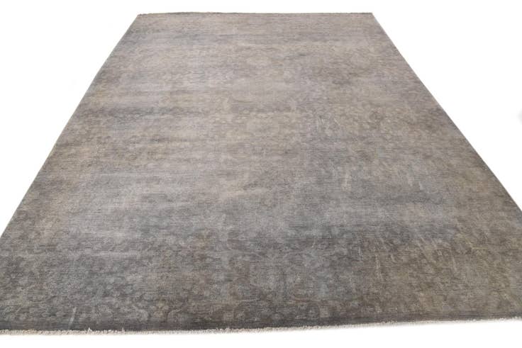 Detail image of 8' 9 x 12' Hand Knotted Peshawar Ziegler Rug