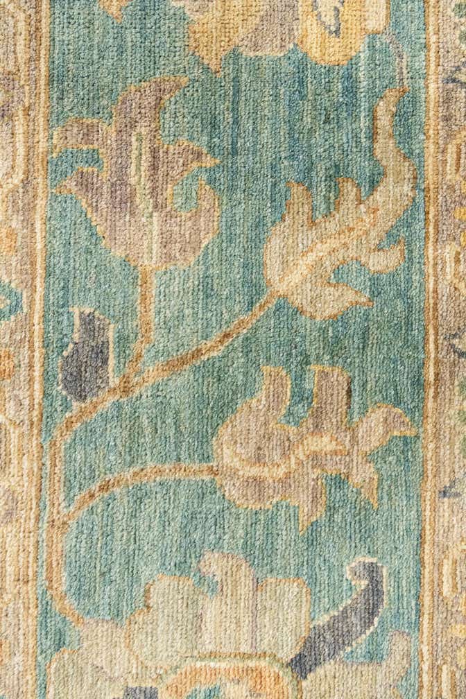 16' x 22' 10 Hand Knotted Peshawar Ziegler Rug