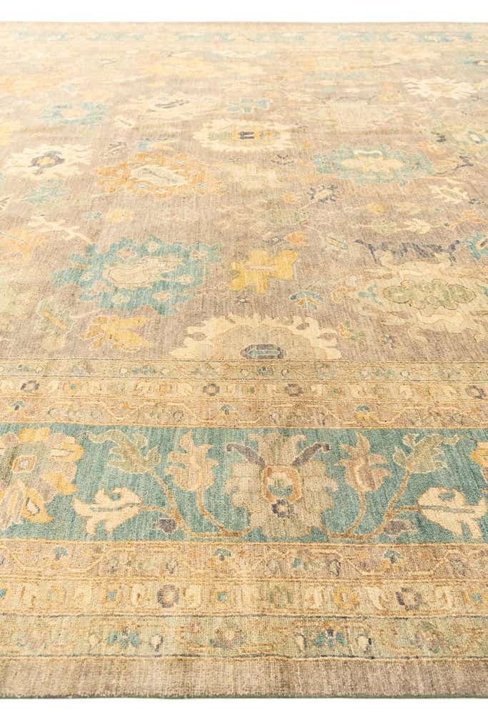 16' x 22' 10 Hand Knotted Peshawar Ziegler Rug