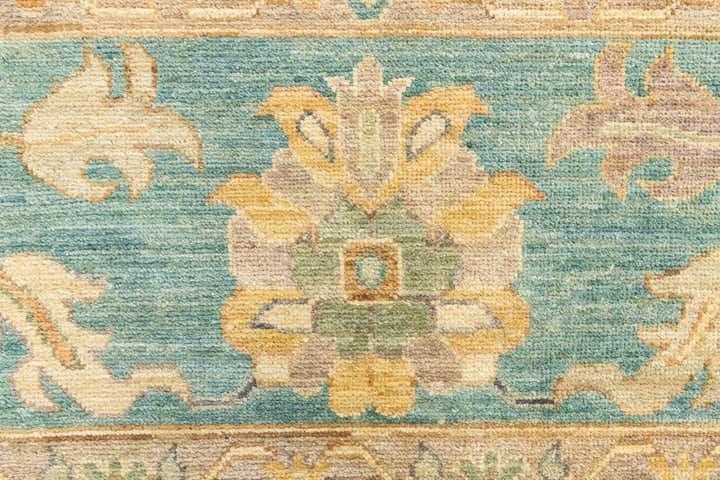 16' x 22' 10 Hand Knotted Peshawar Ziegler Rug