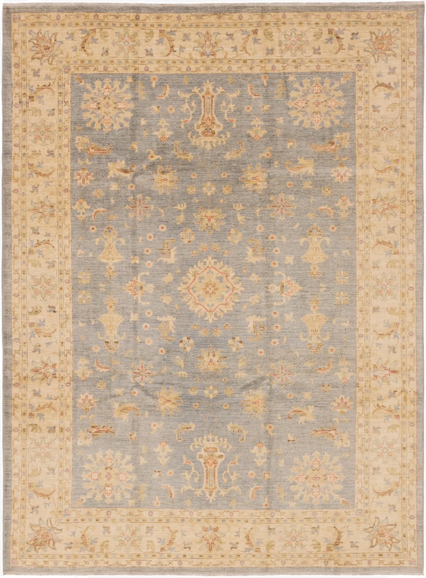 8' 4 x 11' 4 Hand Knotted Peshawar Ziegler Rug