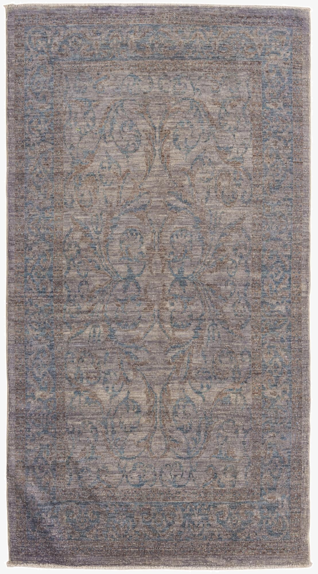 4' 2 x 7' 7 Hand Knotted Peshawar Ziegler Rug