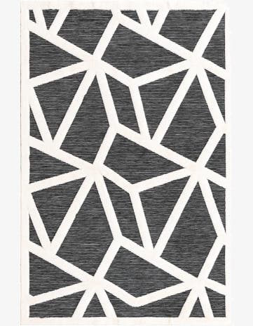 Gray Prismatic Rug
