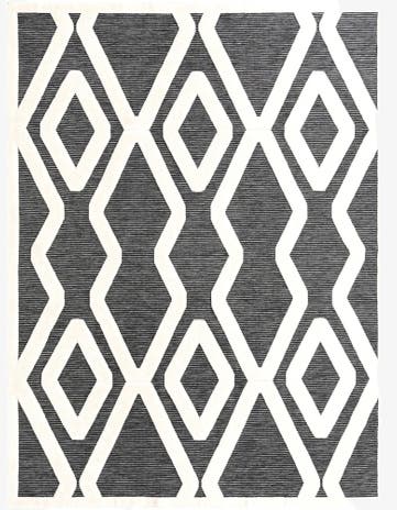 Gray Prismatic Rug