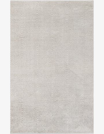 Gray Easy-Clean Sabrina Soto Indoor / Outdoor Rug