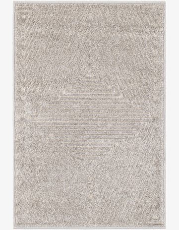 Gray Easy-Clean Sabrina Soto Indoor / Outdoor Rug