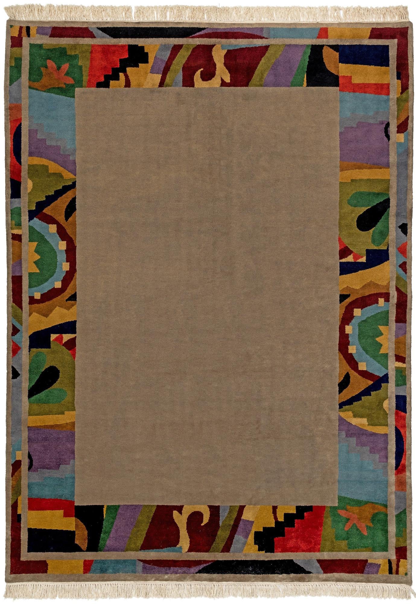 5' 9 x 8' Hand Knotted Scala Rug