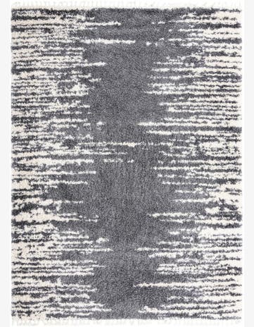 Gray Serenity Shag Rug