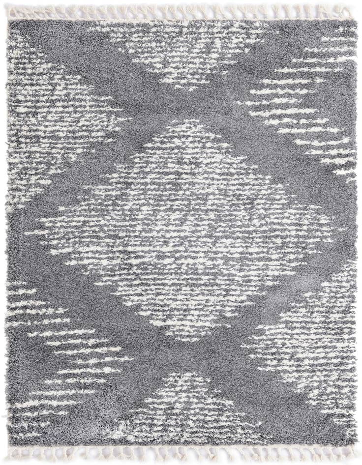 Detail image of 5' 3 x 8' Serenity Shag Rug