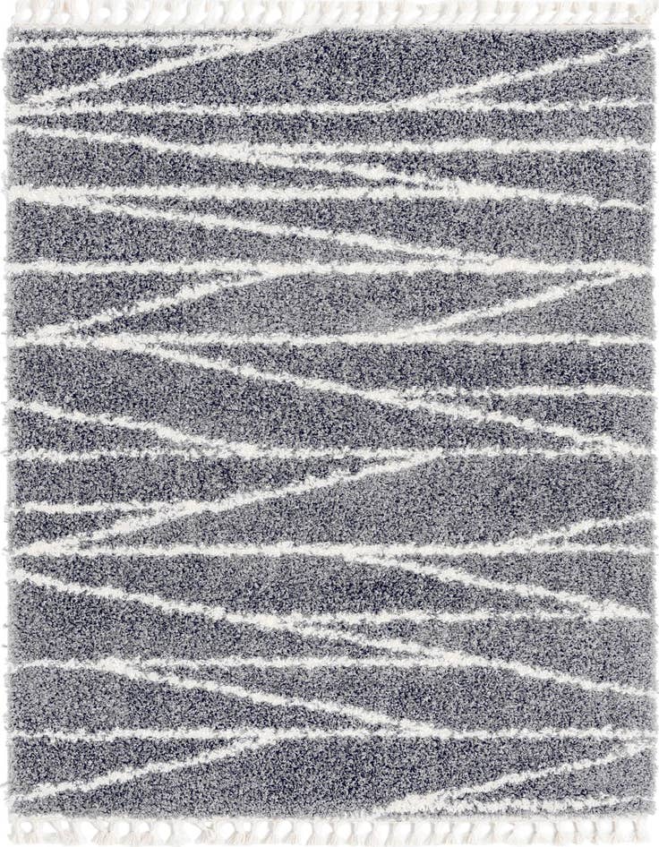 Detail image of 5' 3 x 8' Serenity Shag Rug