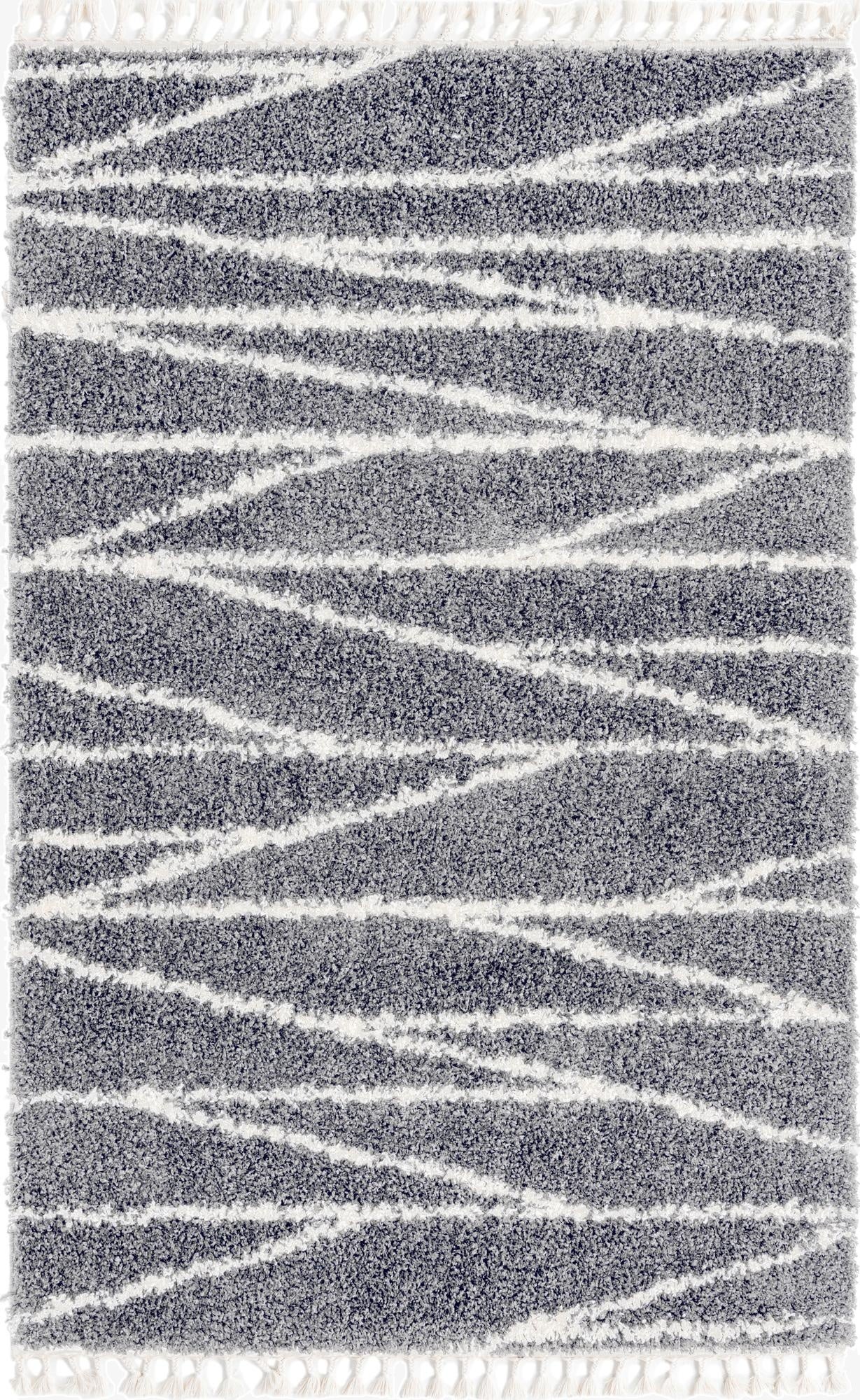 5' 3 x 8' Serenity Shag Rug