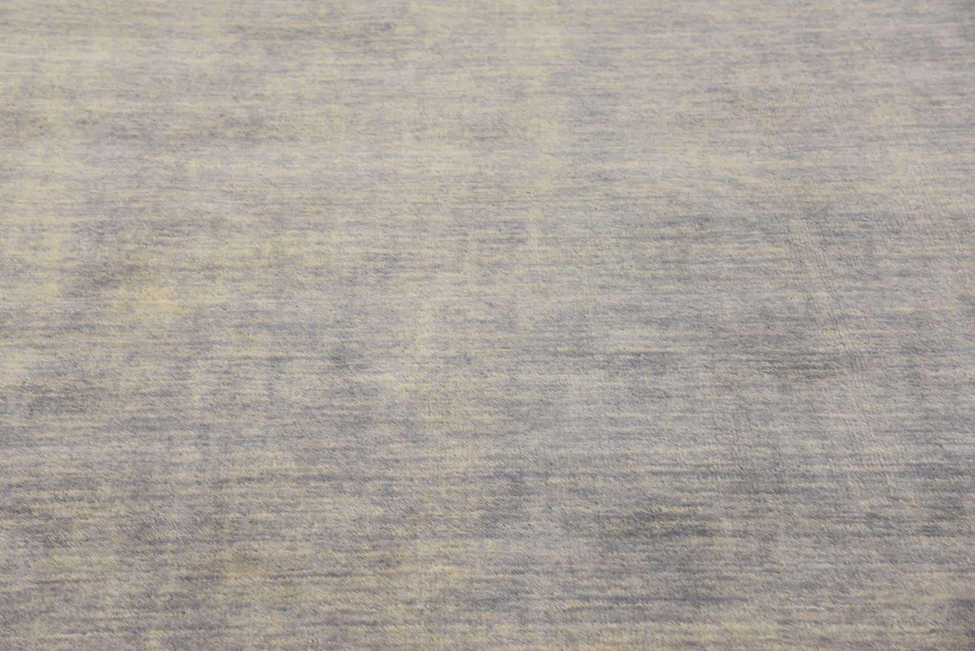 8' 2 x 11' 6 Hand Knotted Solid Gabbeh Rug