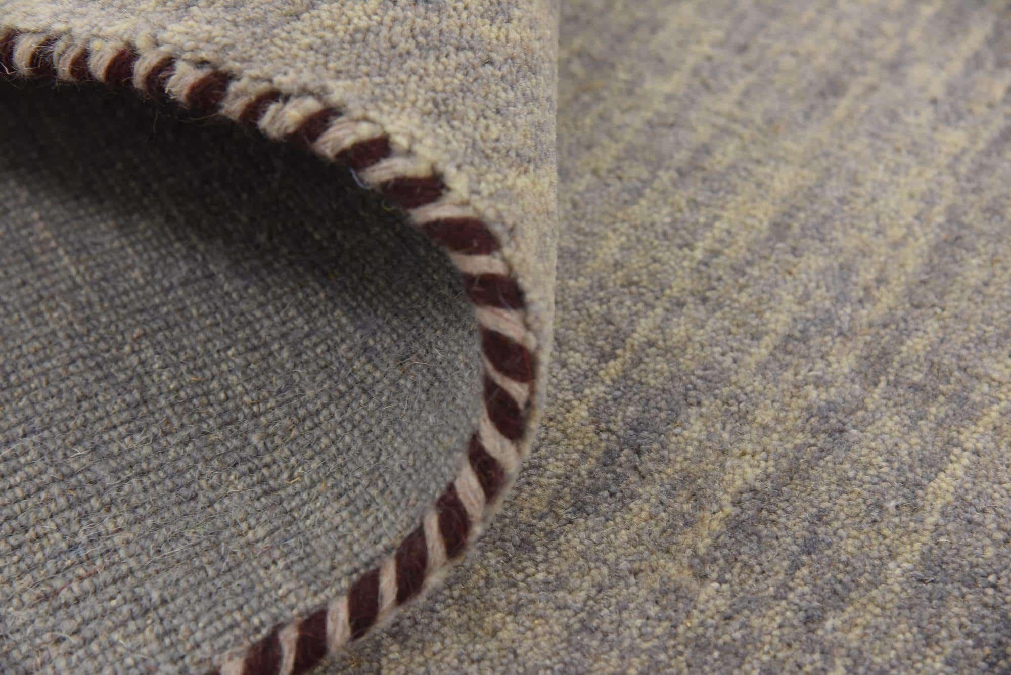 8' 2 x 11' 6 Hand Knotted Solid Gabbeh Rug