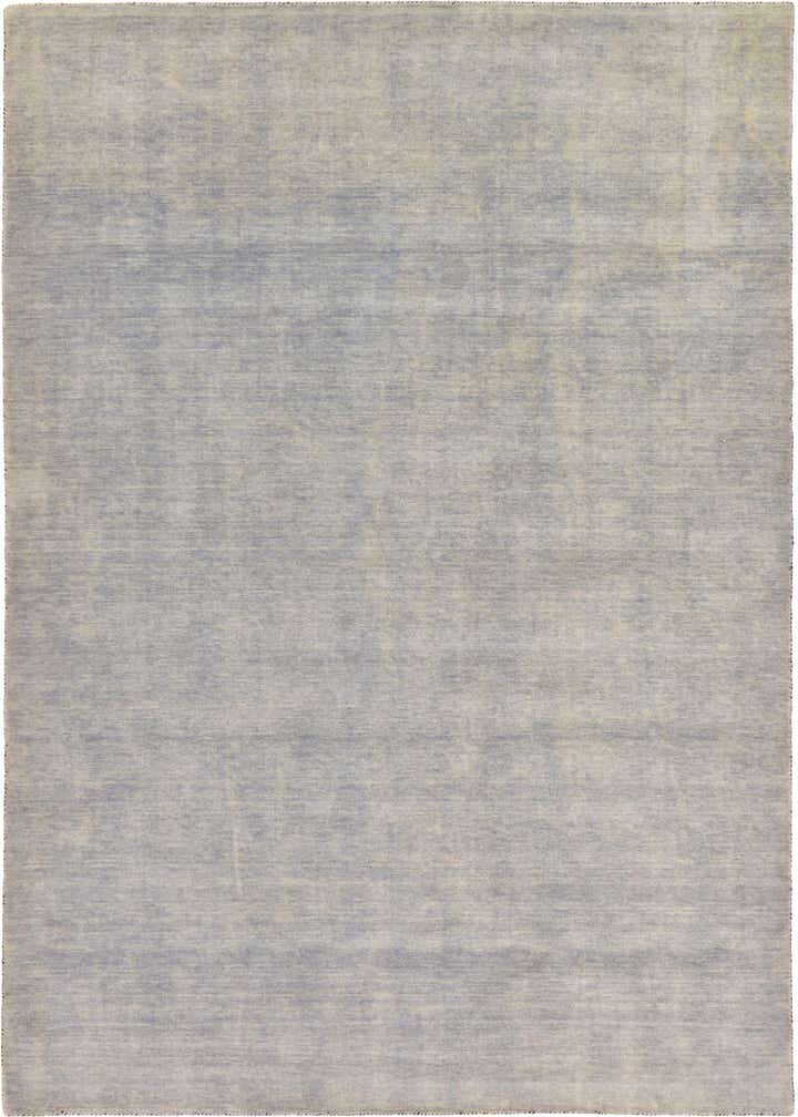 8' 2 x 11' 6 Hand Knotted Solid Gabbeh Wool Rug
