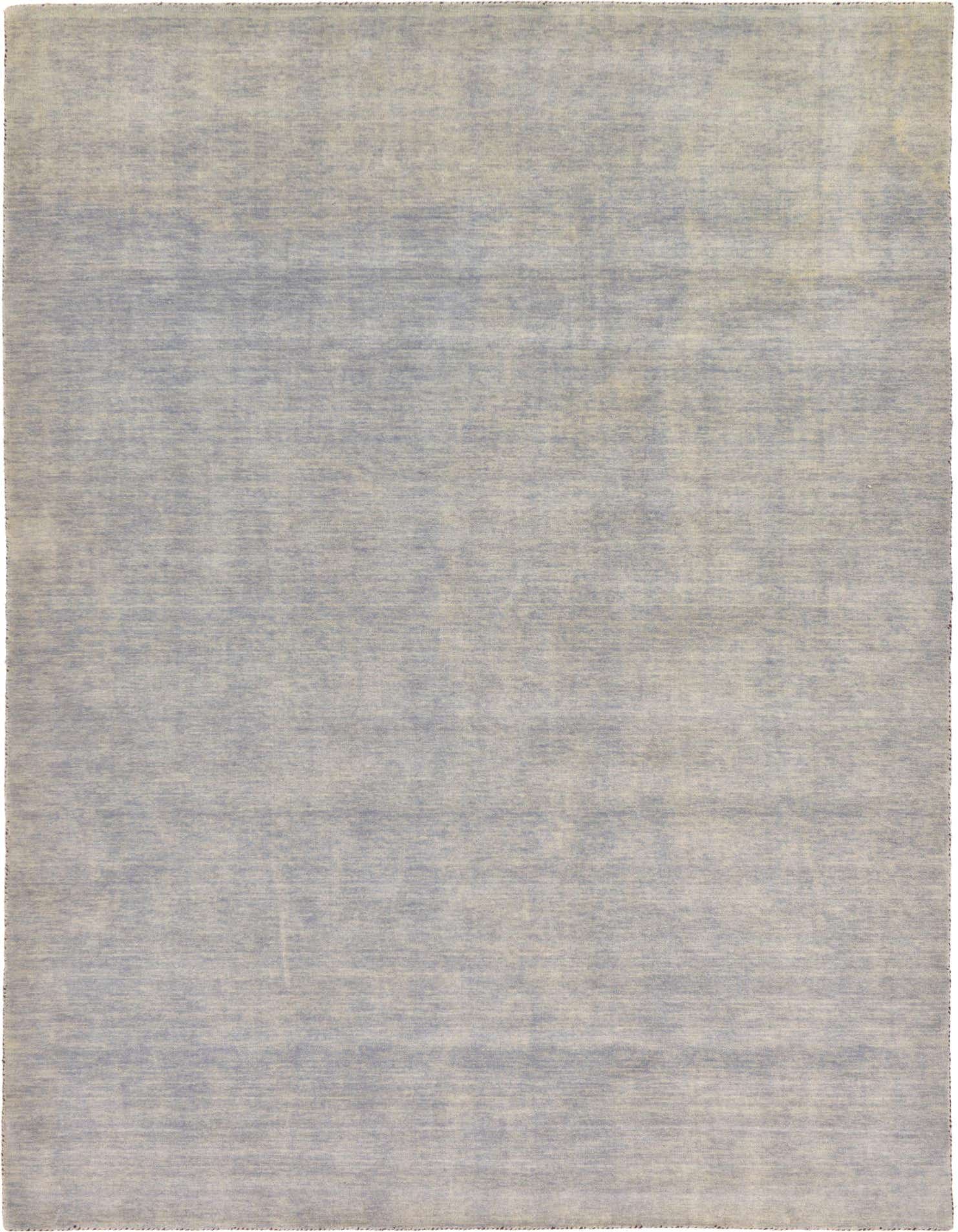 8' 2 x 11' 6 Hand Knotted Solid Gabbeh Wool Rug