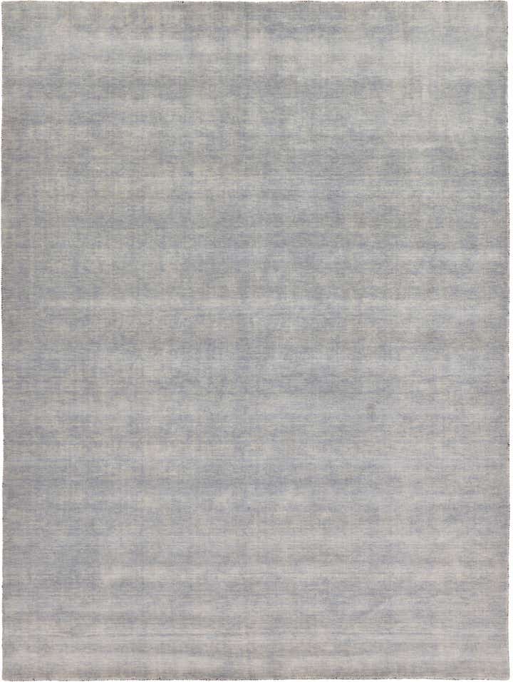 9' 10 x 13' Hand Knotted Solid Gabbeh Wool Rug