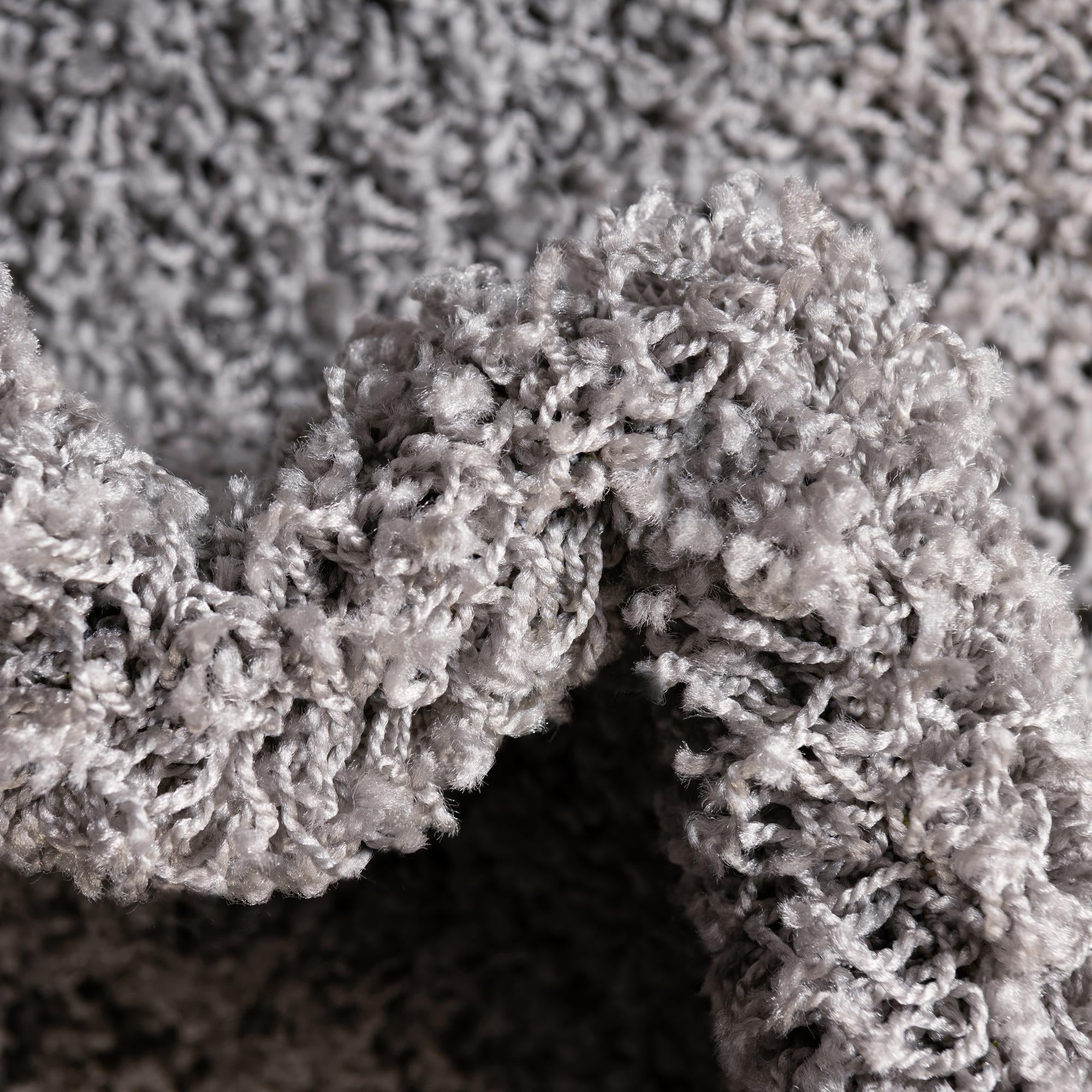 6' x 9' Solid Shag Rug