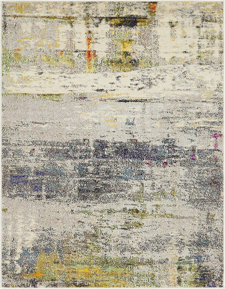 Detail image of 4' x 6' Washable Spectrum Rug
