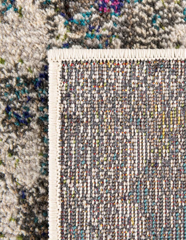 Detail image of 8' x 10'  Washable Spectrum Rug