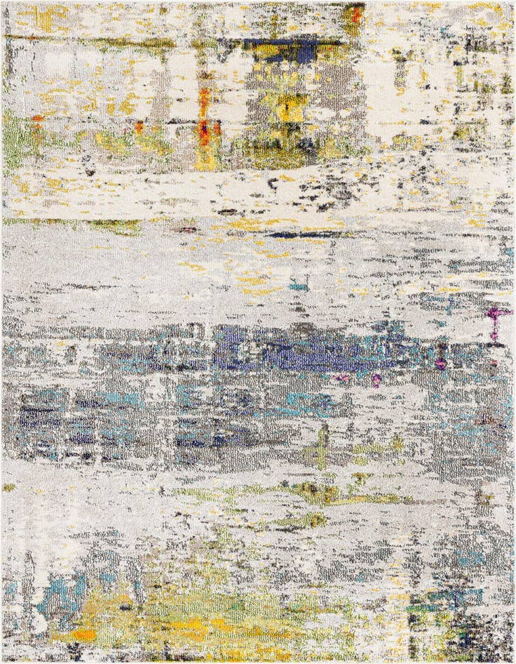 Detail image of 5' x 8' Washable Spectrum Rug