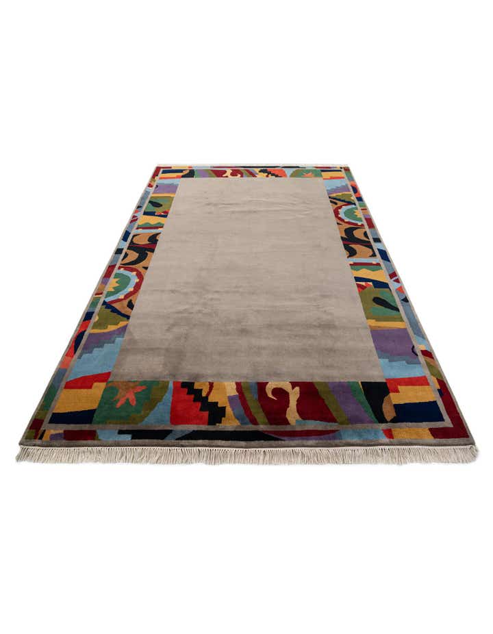 6' 10 x 10' Hand Knotted Tibet Wool Rug
