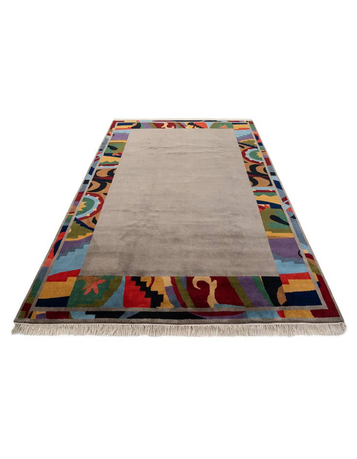 Detail image of 6' 10 x 10' Hand Knotted Tibet Wool Rug