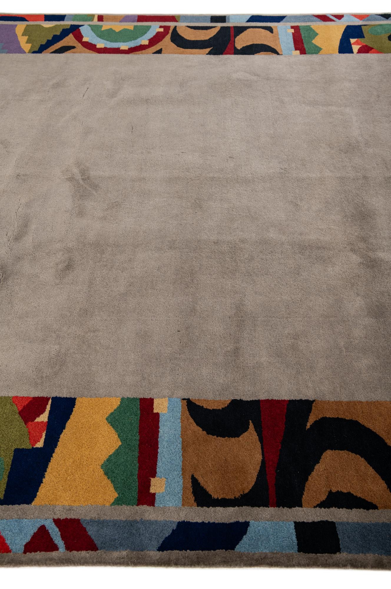 6' 10 x 10' Hand Knotted Tibet Wool Rug