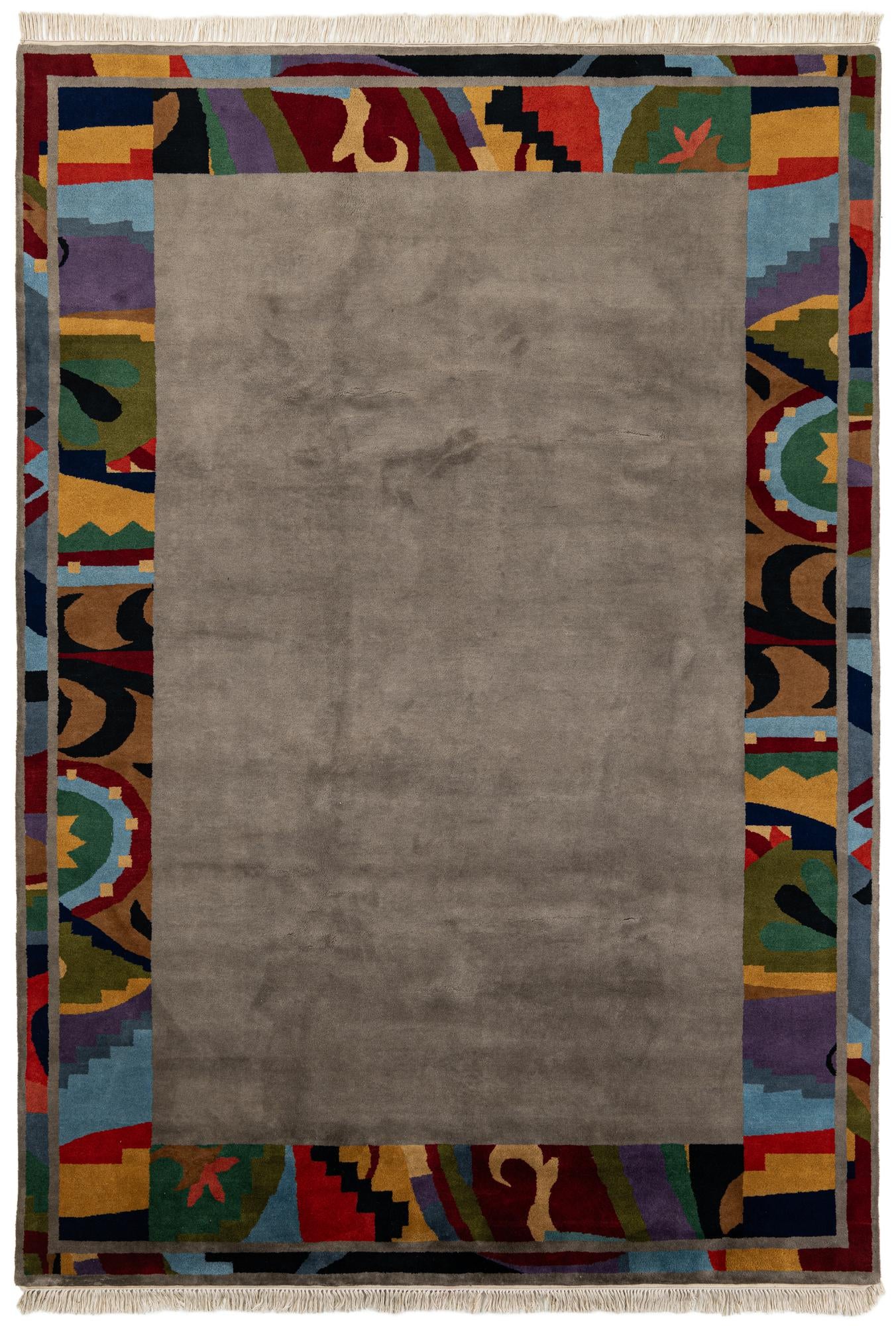 6' 10 x 10' Hand Knotted Tibet Wool Rug