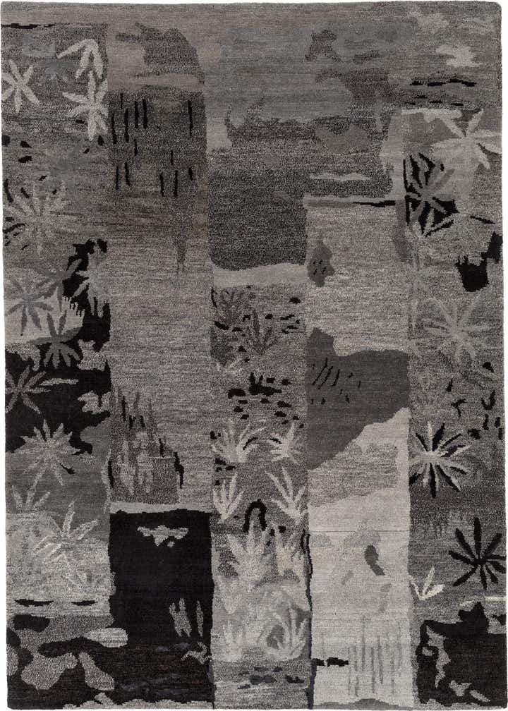 4' x 6' Hand Knotted Tibet Wool Rug